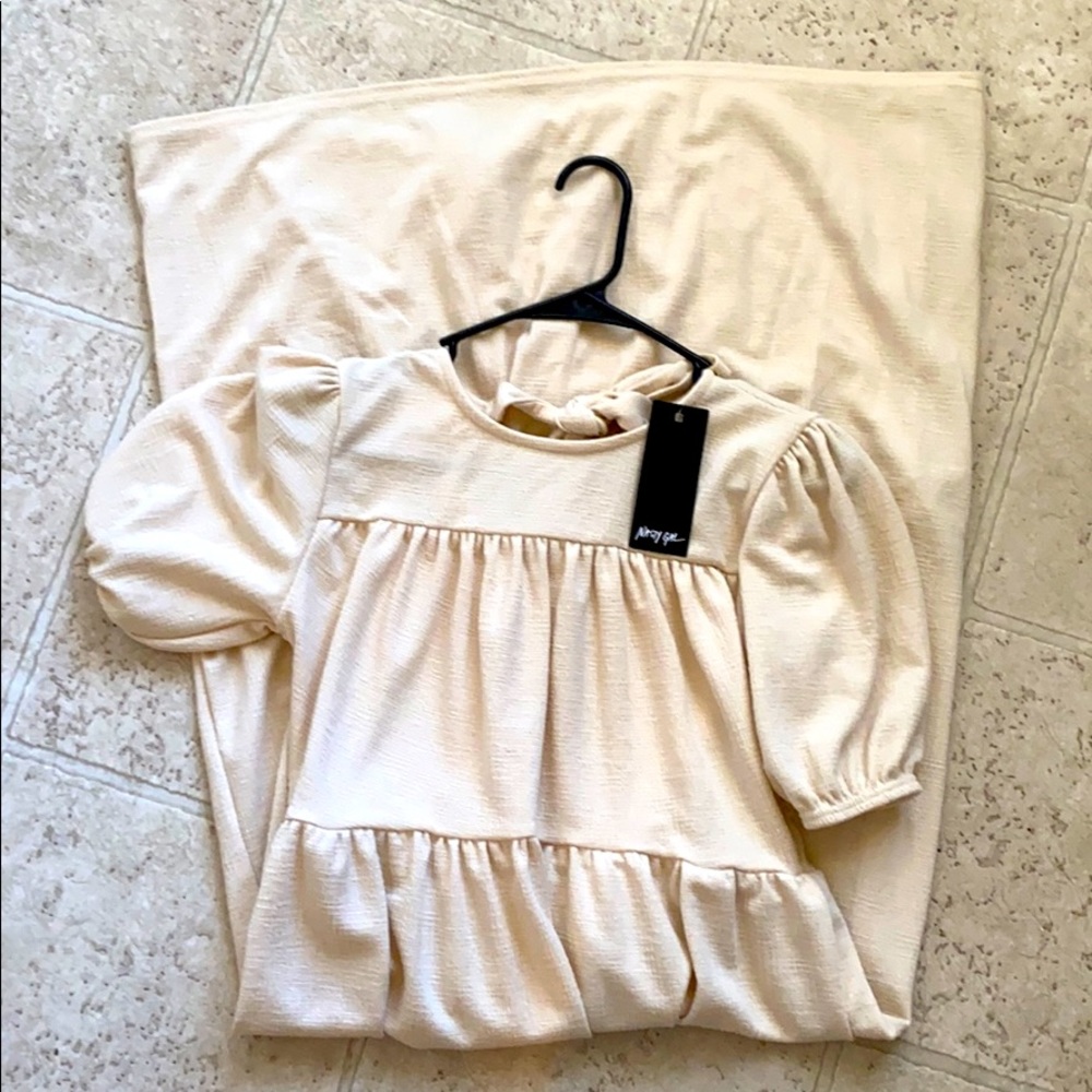 Nasty Gal Puff Sleeve Midi